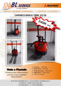 Stoccatore Elettrico 1200kg - 1600mm